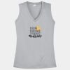 Women's Sleeveless PosiCharge ® Competitor V Neck Tee Thumbnail