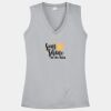 Women's Sleeveless PosiCharge ® Competitor V Neck Tee Thumbnail