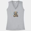 Women's Sleeveless PosiCharge ® Competitor V Neck Tee Thumbnail
