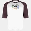 B-Core Three-Quarter Sleeve Baseball T-Shirt Thumbnail