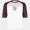 B-Core Three-Quarter Sleeve Baseball T-Shirt Thumbnail