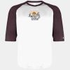 B-Core Three-Quarter Sleeve Baseball T-Shirt Thumbnail
