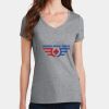 PC Ladies Fan Favorite V-Neck T-Shirt Thumbnail