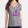 PC Ladies Fan Favorite V-Neck T-Shirt Thumbnail