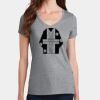 PC Ladies Fan Favorite V-Neck T-Shirt Thumbnail