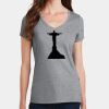PC Ladies Fan Favorite V-Neck T-Shirt Thumbnail