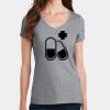 PC Ladies Fan Favorite V-Neck T-Shirt Thumbnail