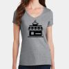 PC Ladies Fan Favorite V-Neck T-Shirt Thumbnail