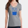 PC Ladies Fan Favorite V-Neck T-Shirt Thumbnail